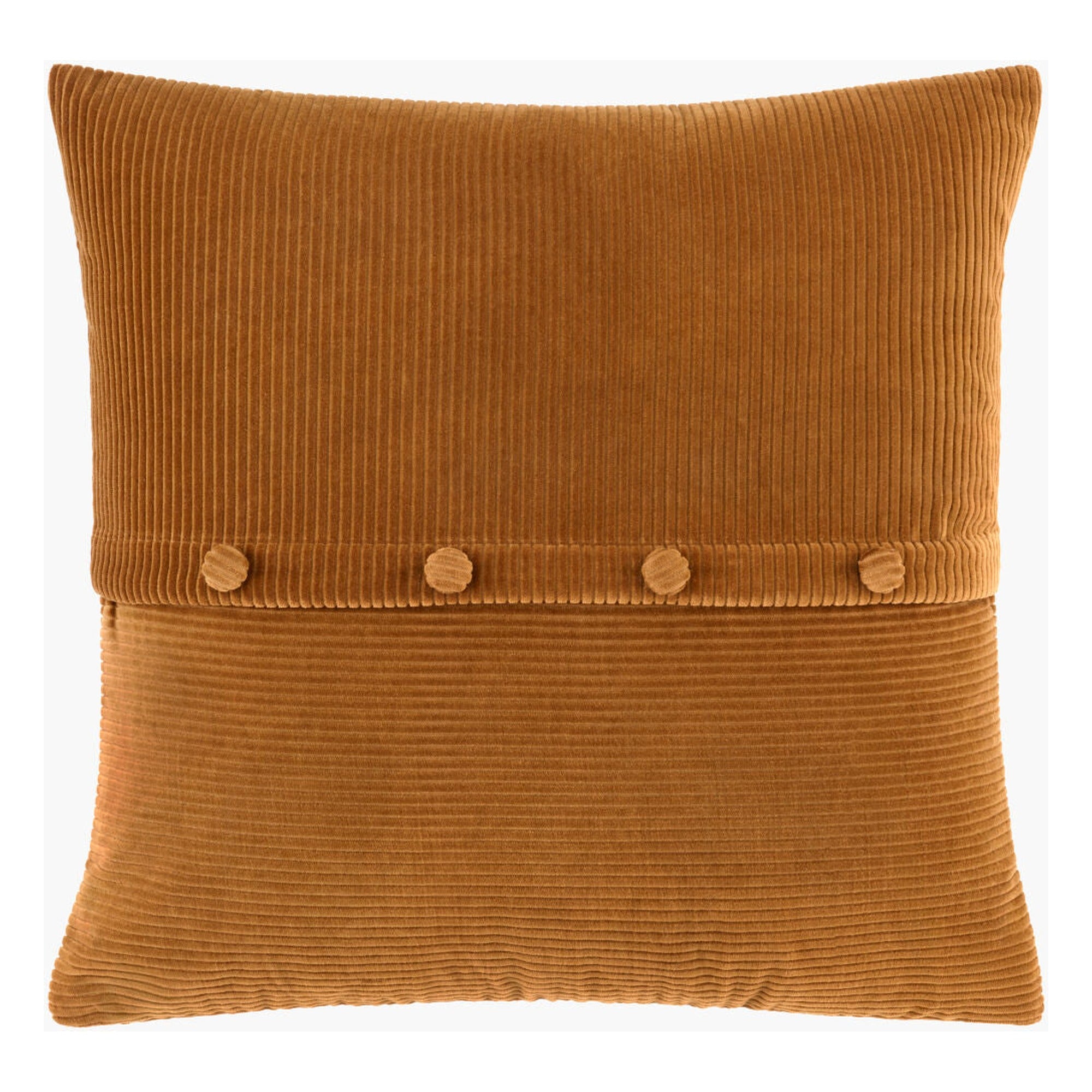 Corduroy Quarters Accent Pillow CDQ-016 - 18"L x 18"W