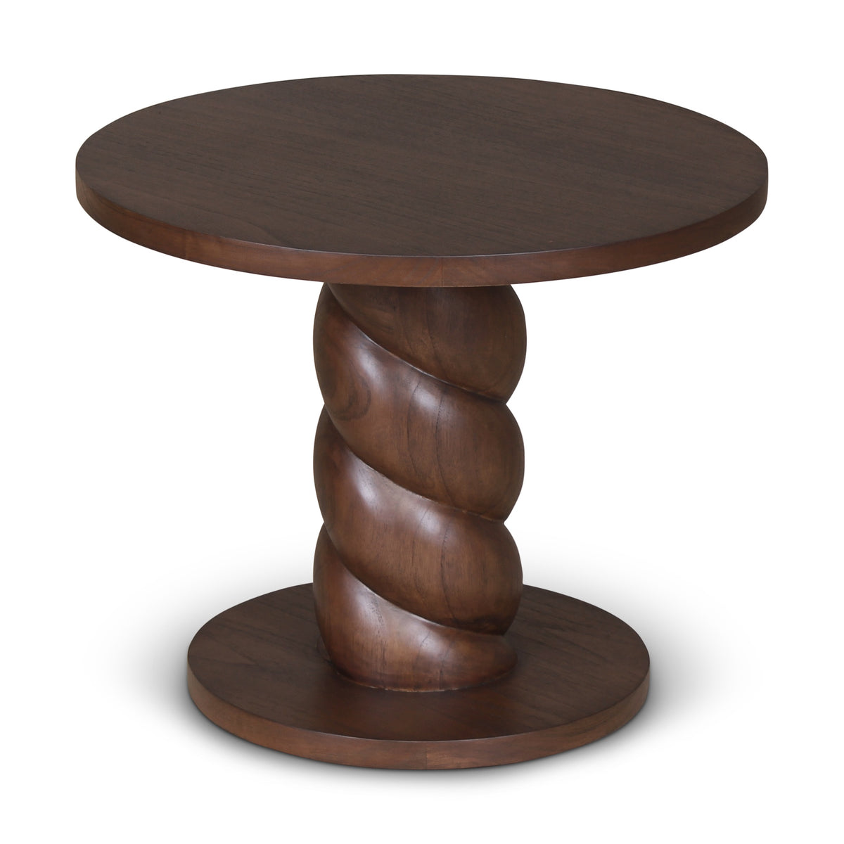 Olo Round End Table Roasted Cofee by Urbia - detail 2