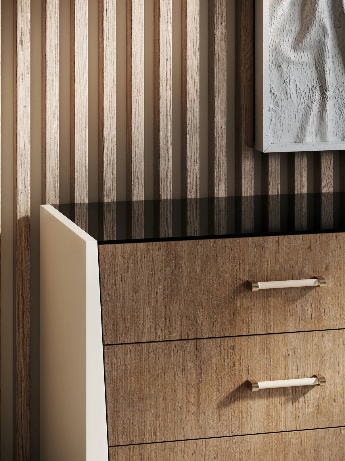 Counter Balance Dresser Brushed Gold 68" by Caracole - view 3