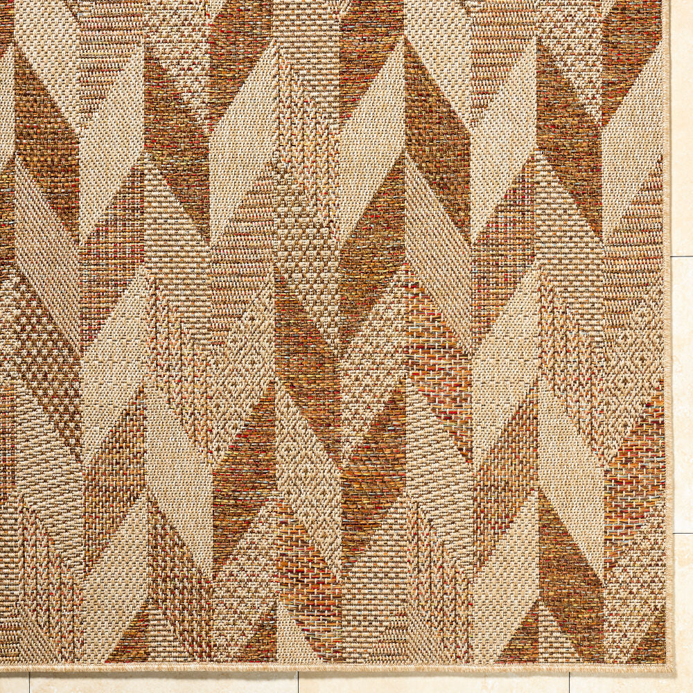 Crete Machine Woven Rug CEE-2306 - overhead