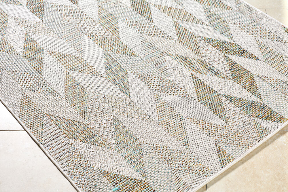 Crete Machine Woven Rug CEE-2307 - corner