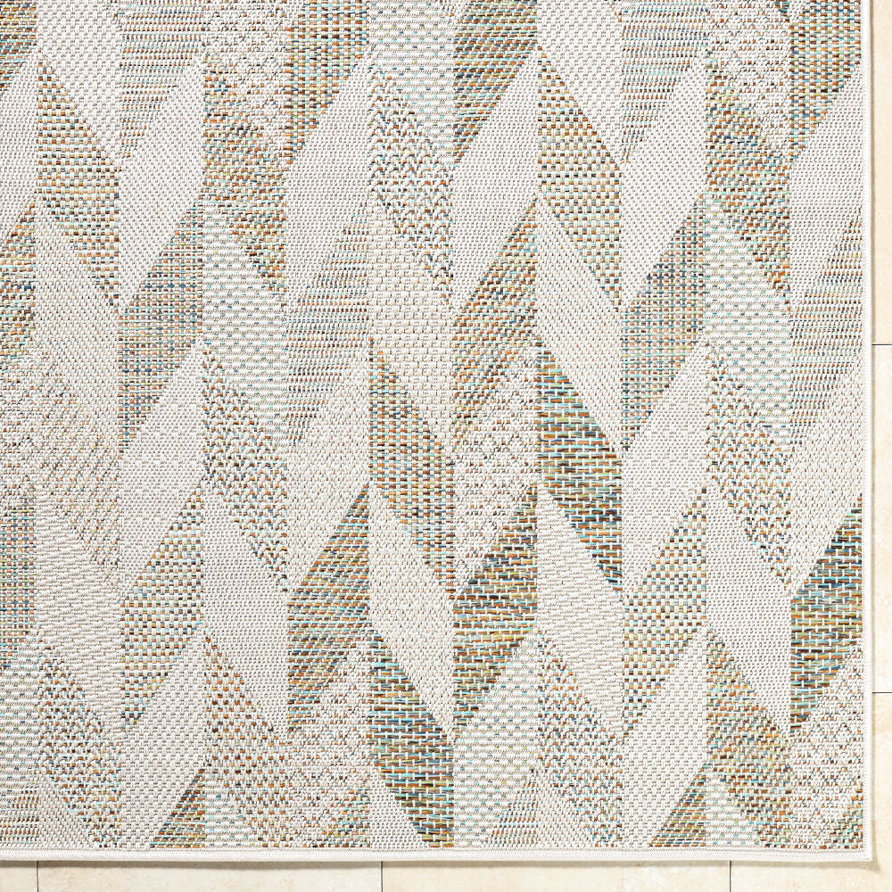 Crete Machine Woven Rug CEE-2307 - overhead
