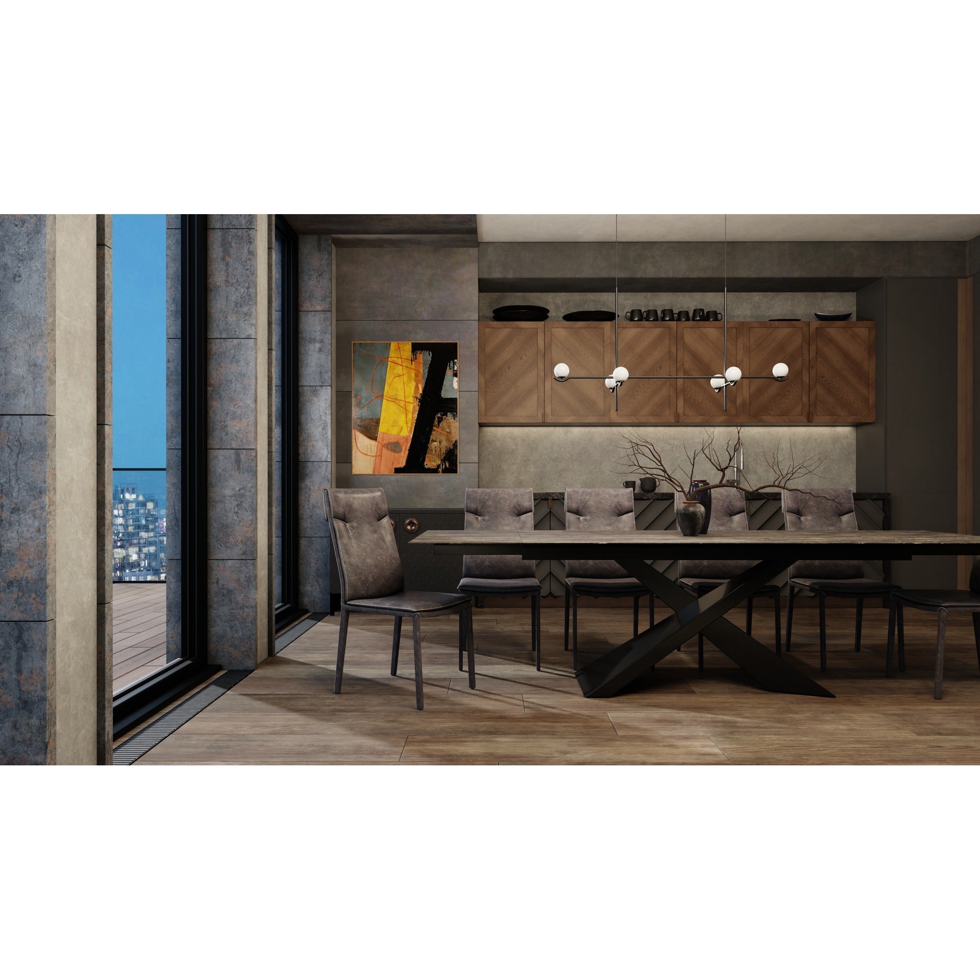 Century Dining Table Double Extension by Mobital - image 4