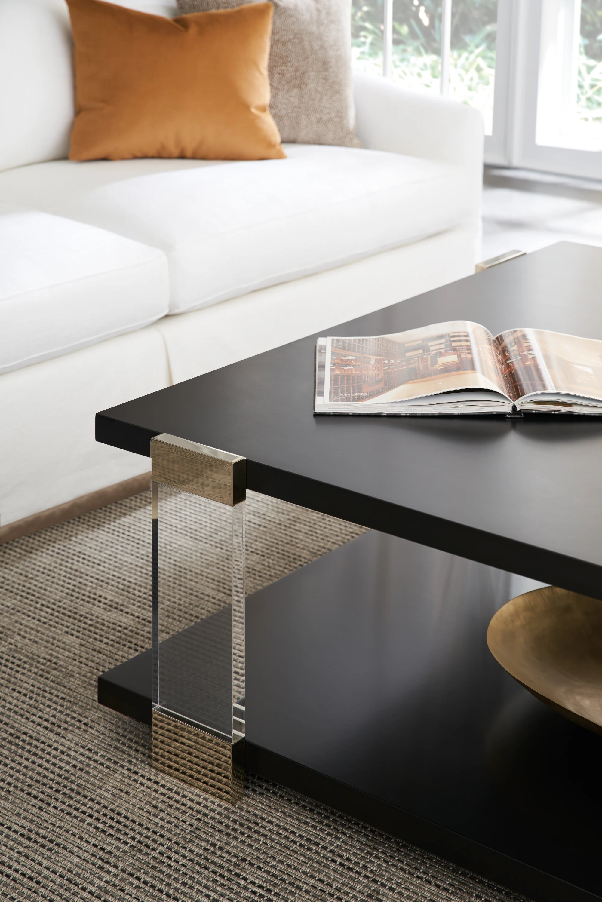 I'Ll Take the Corner Cocktail Table 52" by Caracole - view 8