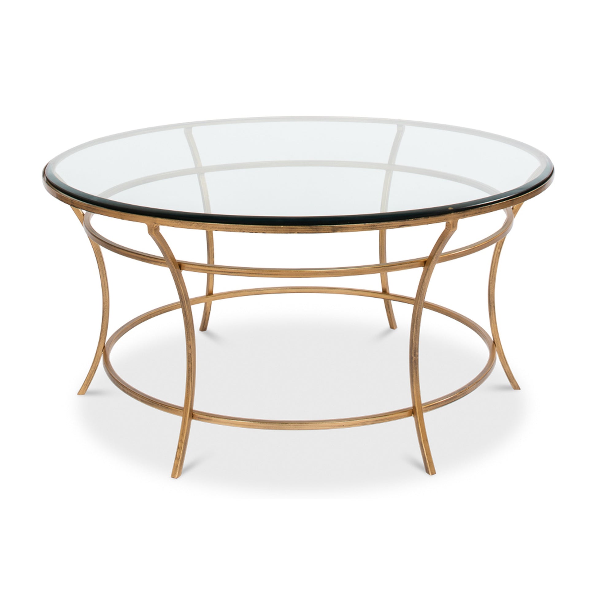 Round Coffee Table by Sarreid Ltd