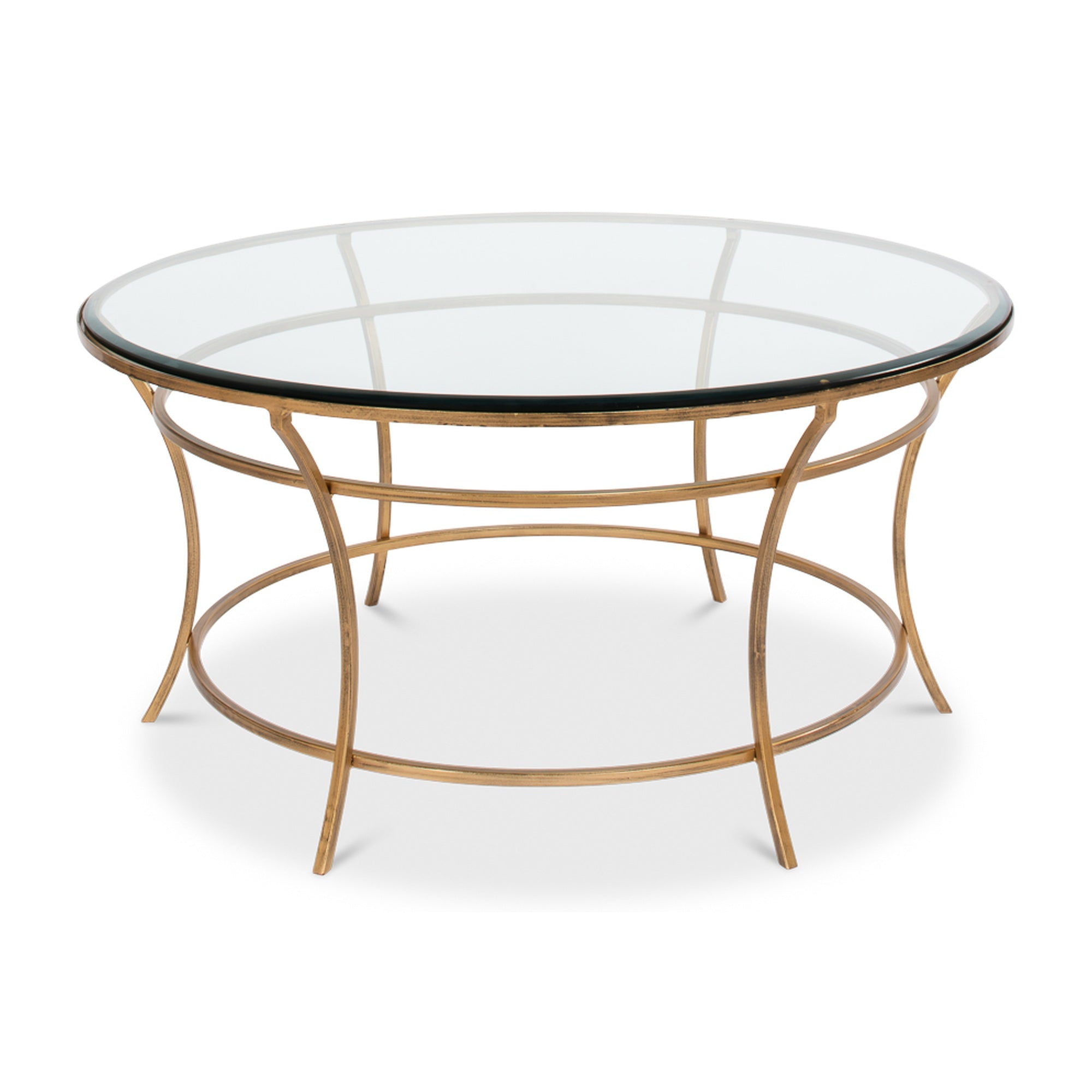 Round Coffee Table by Sarreid Ltd