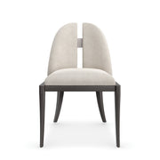 Cameo Dark Chocolate Dining Chair 22" by Caracole