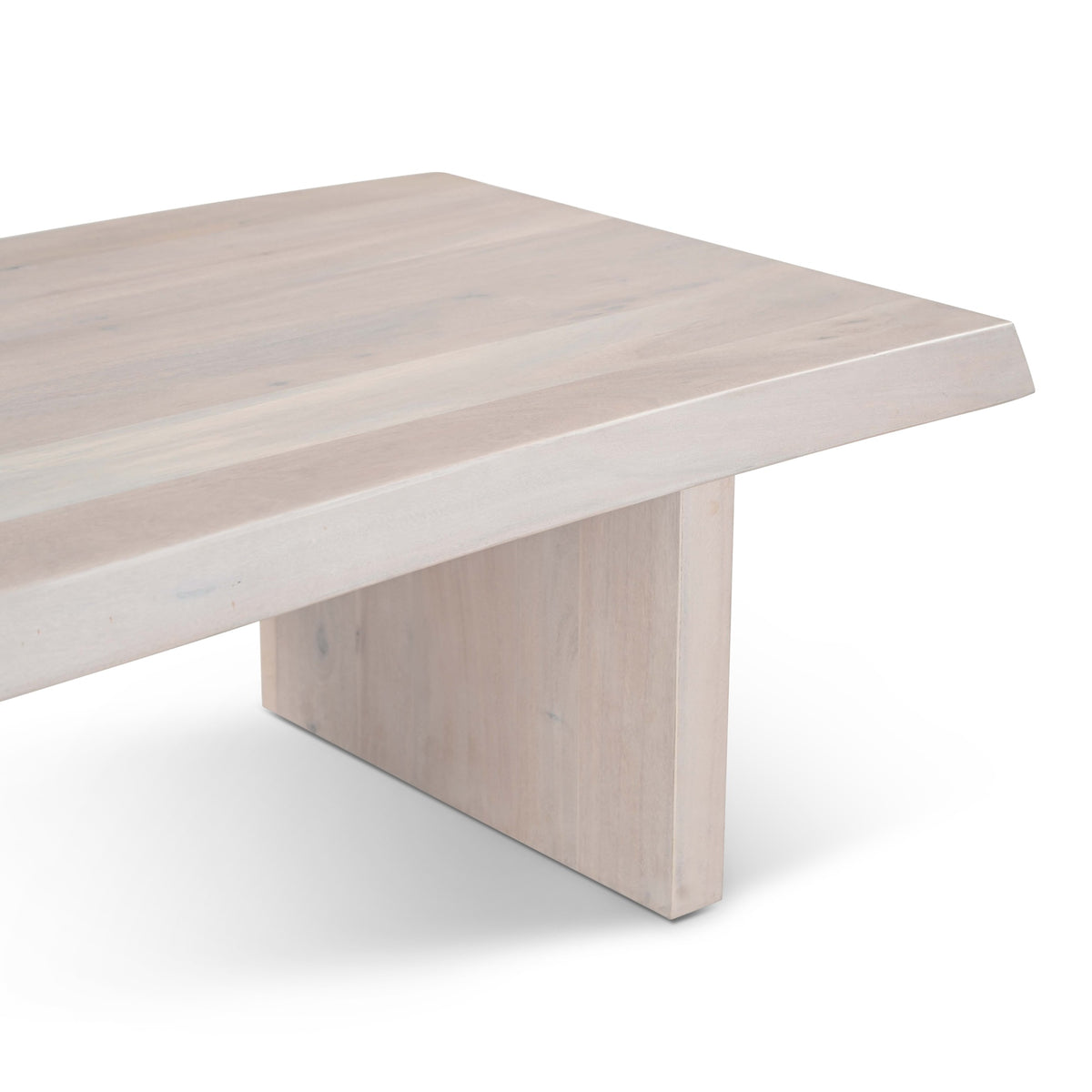 Brooks 48" Coffee Table - White Wash by Urbia - detail 5