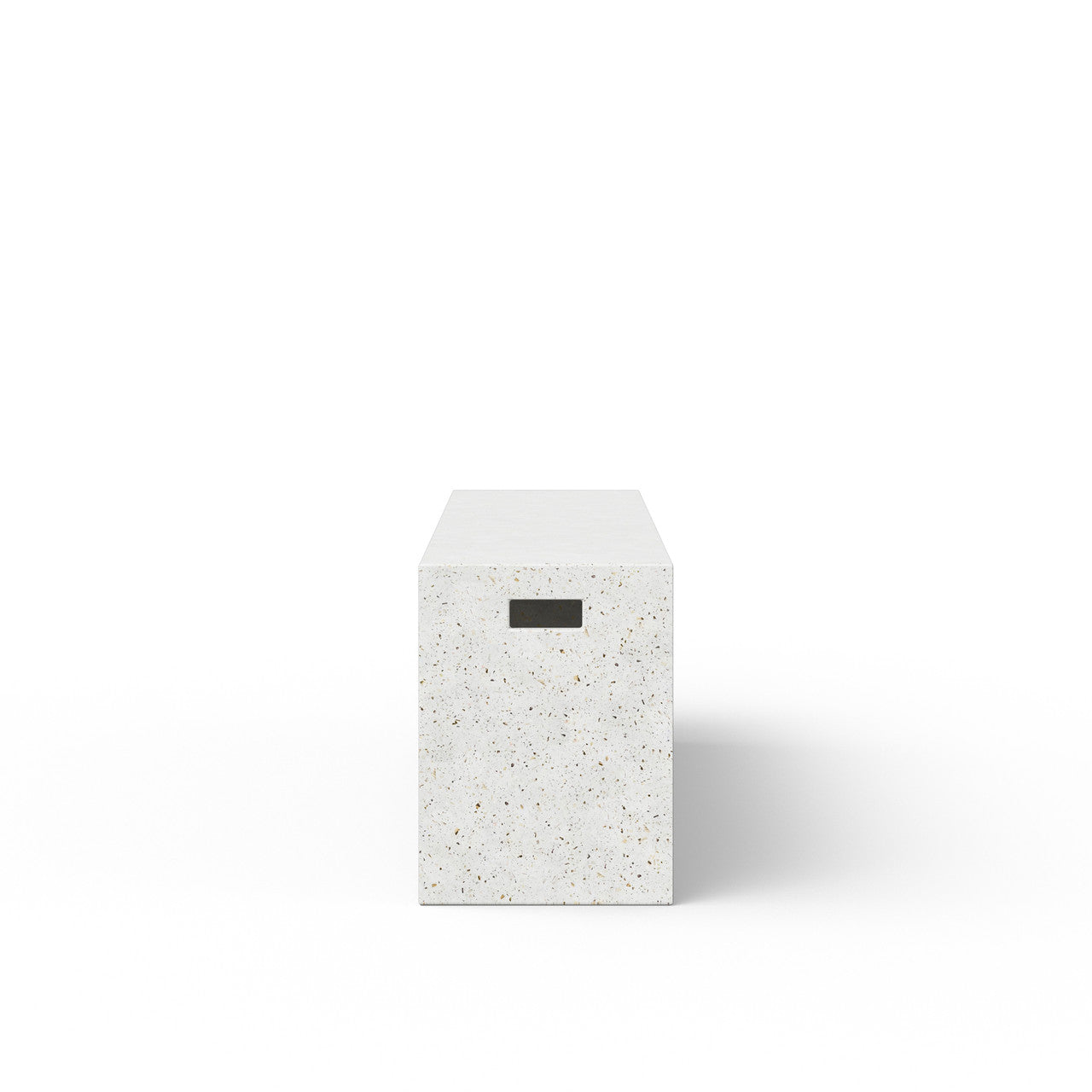 Mixx - Una Bench - 59.75" - Ivory Terrazzo