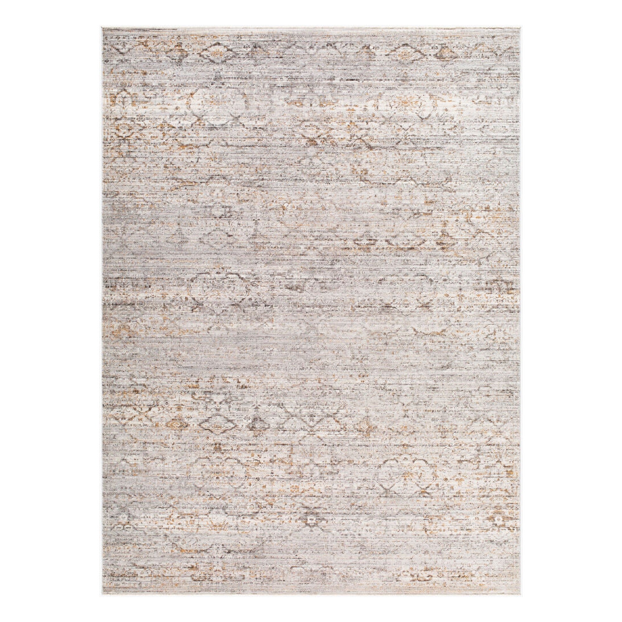 Chapel Hill Black/Taupe Machine Woven Rug CHP-2300 - 5'3" x 7'