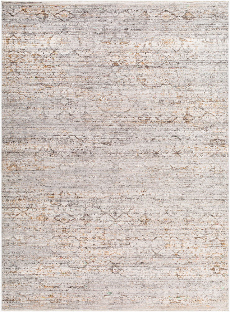 Chapel Hill Black/Taupe Machine Woven Rug CHP-2300 - 5'3" x 7'