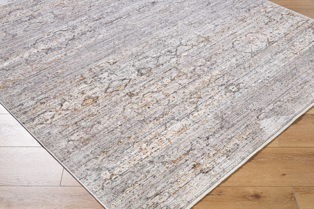 Chapel Hill Black/Taupe Machine Woven Rug CHP-2300 - corner