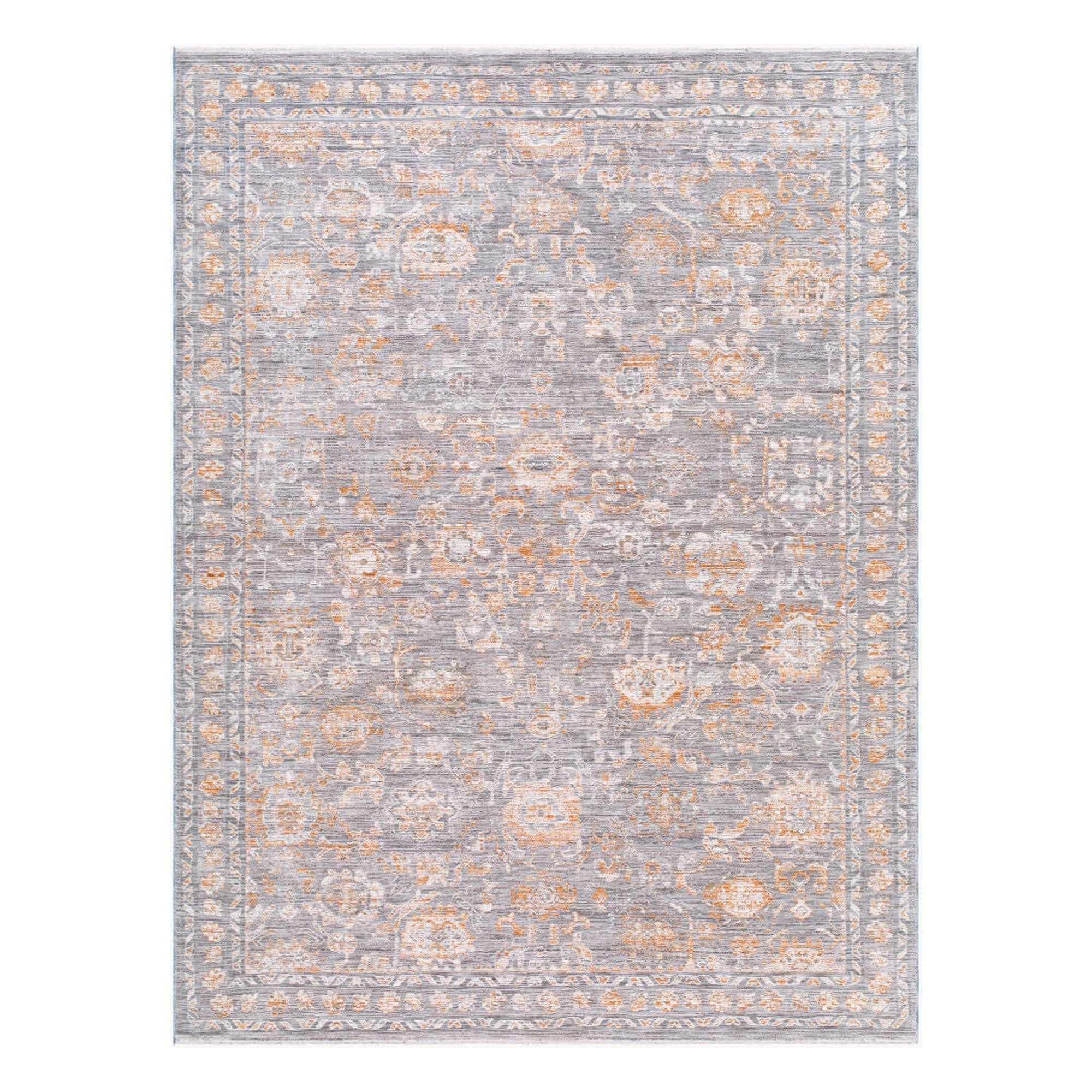 Chapel Hill Black/Taupe Machine Woven Rug CHP-2302 - 5'3" x 7'