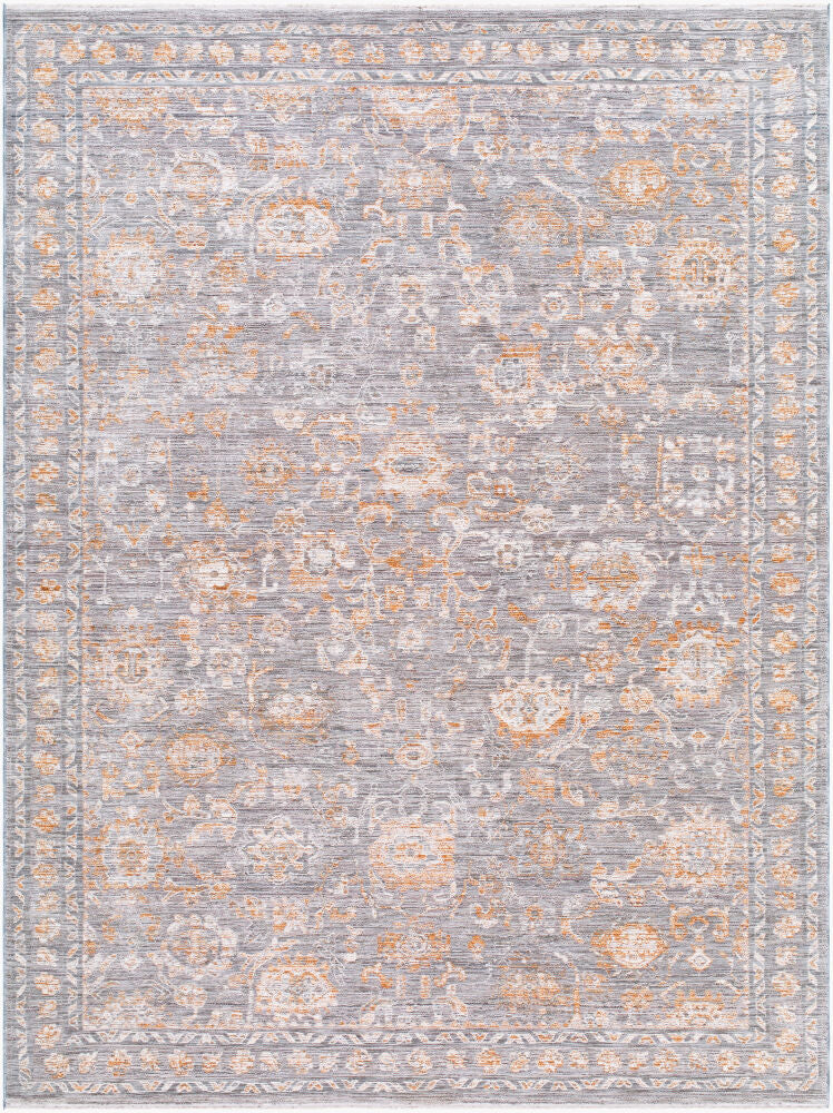 Chapel Hill Black/Taupe Machine Woven Rug CHP-2302 - 5'3" x 7'