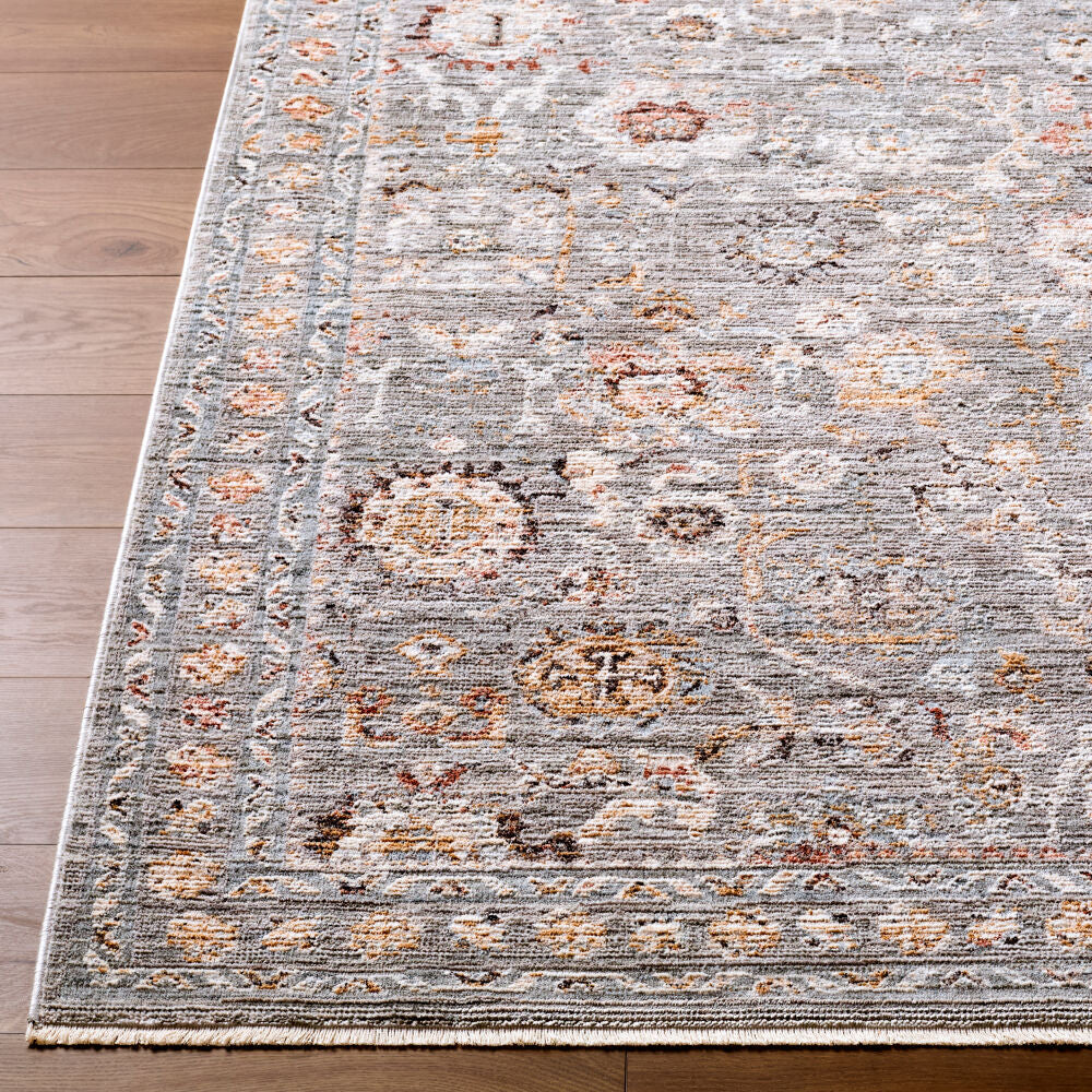 Chapel Hill Black/Taupe Machine Woven Rug CHP-2302 - front