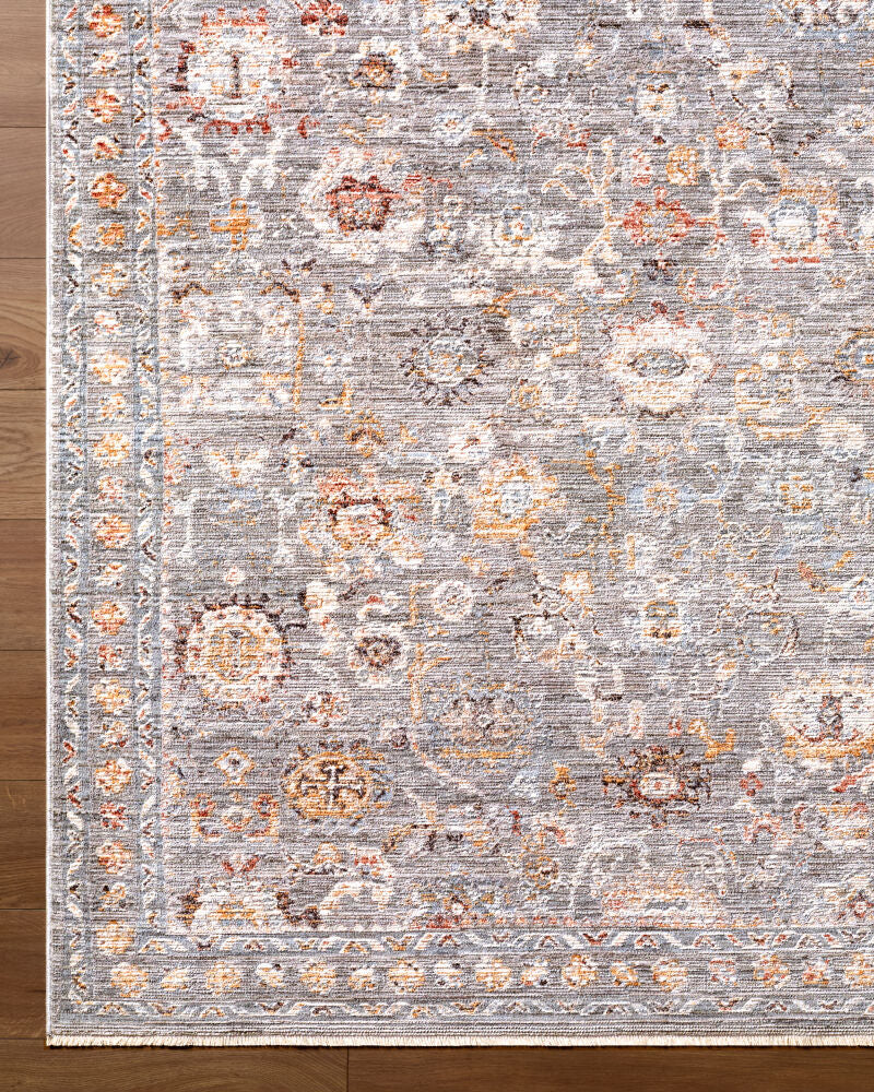 Chapel Hill Black/Taupe Machine Woven Rug CHP-2302 - overhead