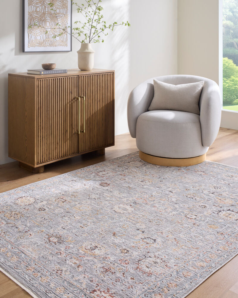 Chapel Hill Black/Taupe Machine Woven Rug CHP-2302 - roomscene