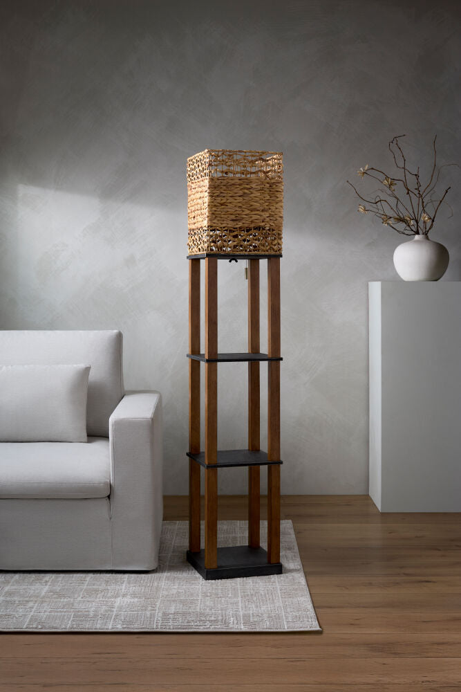 Civita Tray Table Floor Lamp - styleshot