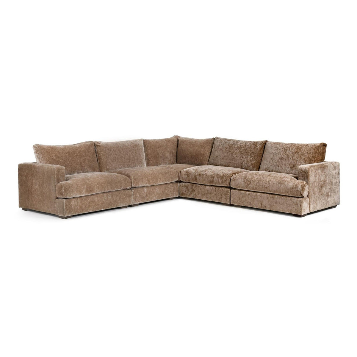 Ludwig 5 Piece Sofa Oyster Taupe by Classic Home