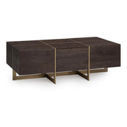 Desmond Coffee Table - Cocoa Brown / 54" / Rectangle by Classic Home