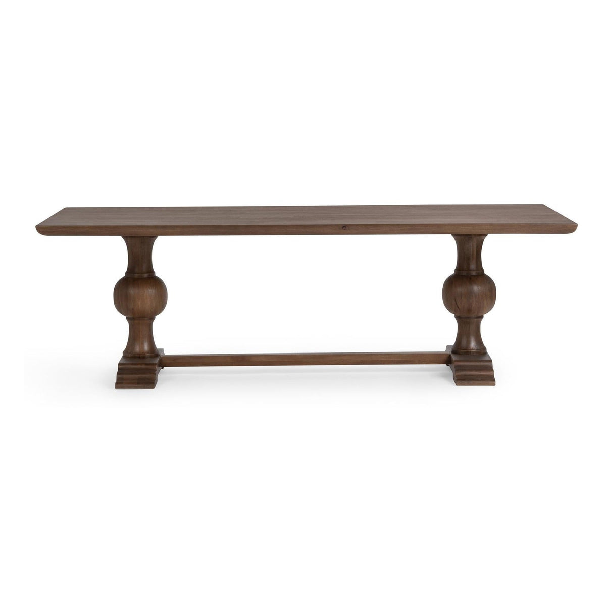 Hera Dining Table - Pecan Brown / 94" / Rectangle by Classic Home