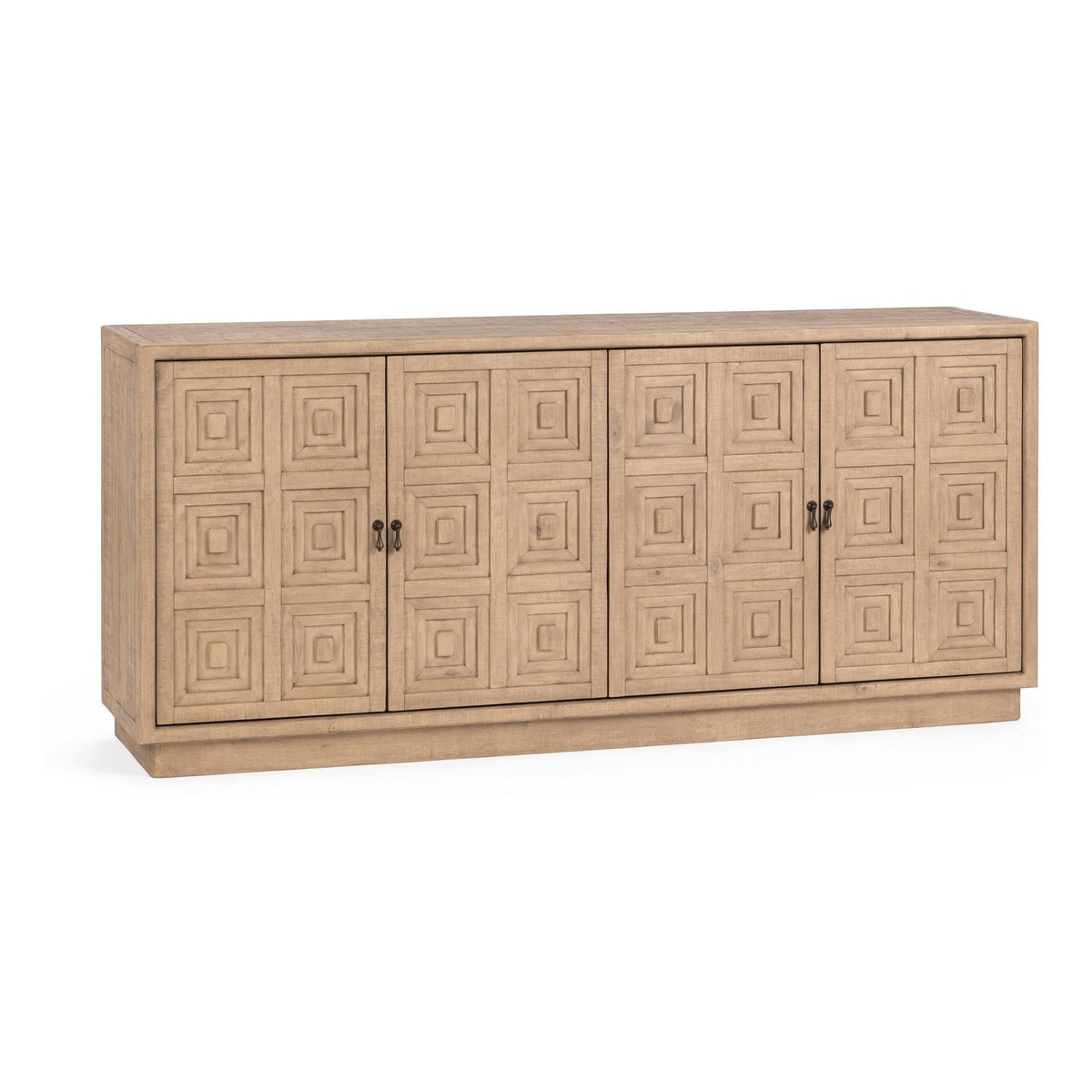 Carmona Cabinet - Oat Veil / 4 Door by Classic Home