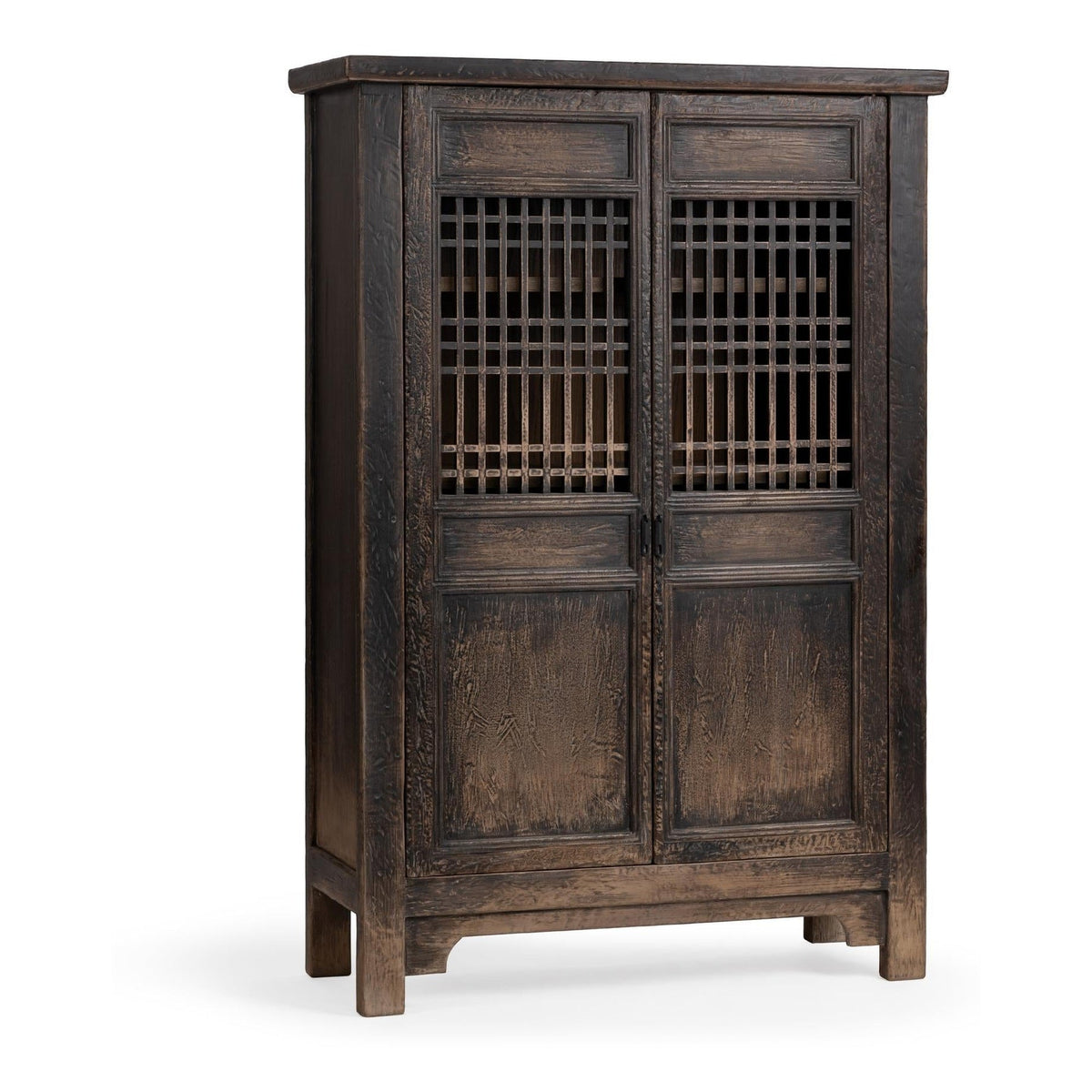 Suri Tall Cabinet - Weathered Black / 2 Door by Classic Home