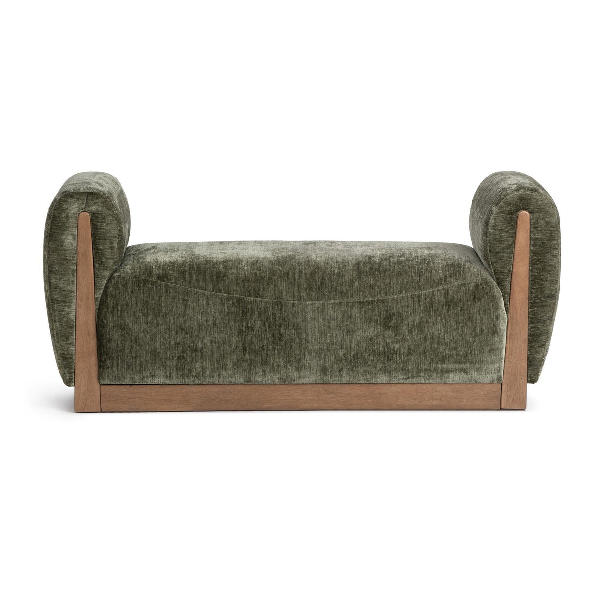 Soraya Accent Bench - Alpine Green / 61" by Classic Home