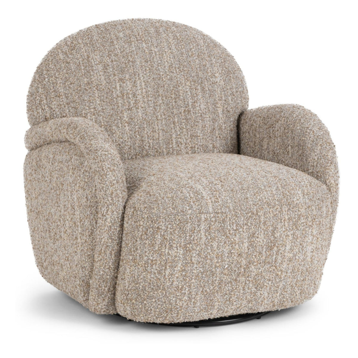 Colima Swivel Chair - Golden Heather by Classic Home