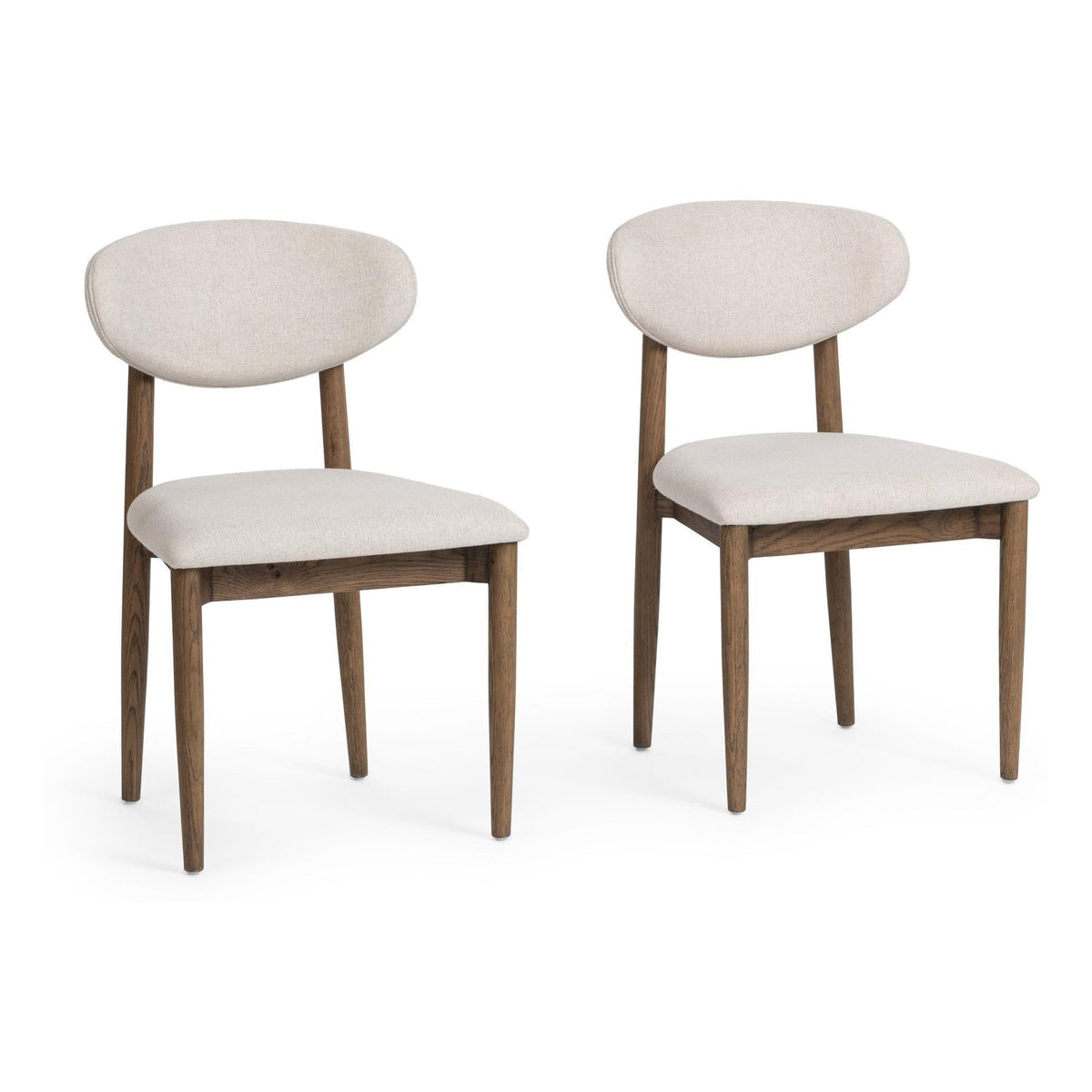 Tiber-Vander Dining Chair Set of 2 - Tawny Brown by Classic Home