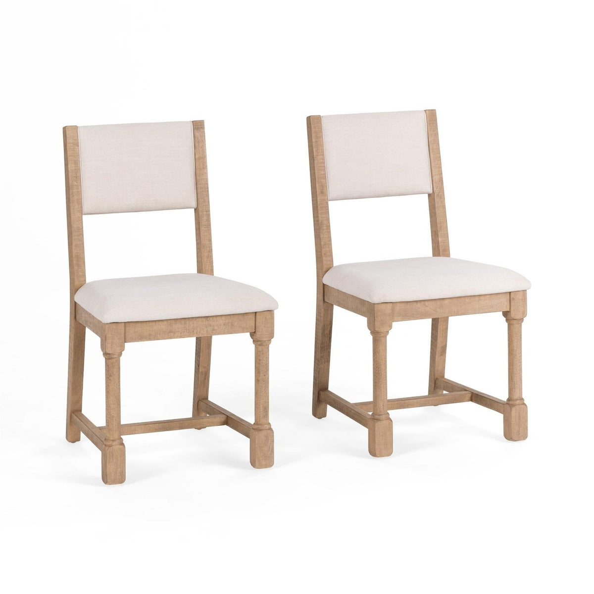 Montclair Dining Chair, Set of 2 - Oat Veil by Classic Home