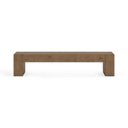Bristol Accent Bench - Cafe Brown / 82" by Classic Home