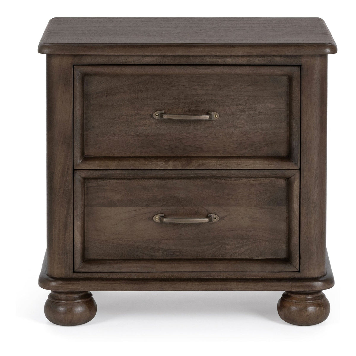 Brookside Nightstand - Cocoa Brown / 2 Drawer by Classic Home
