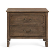 Margaux Nightstand - Toasted Chestnut / 2 Drawer by Classic Home