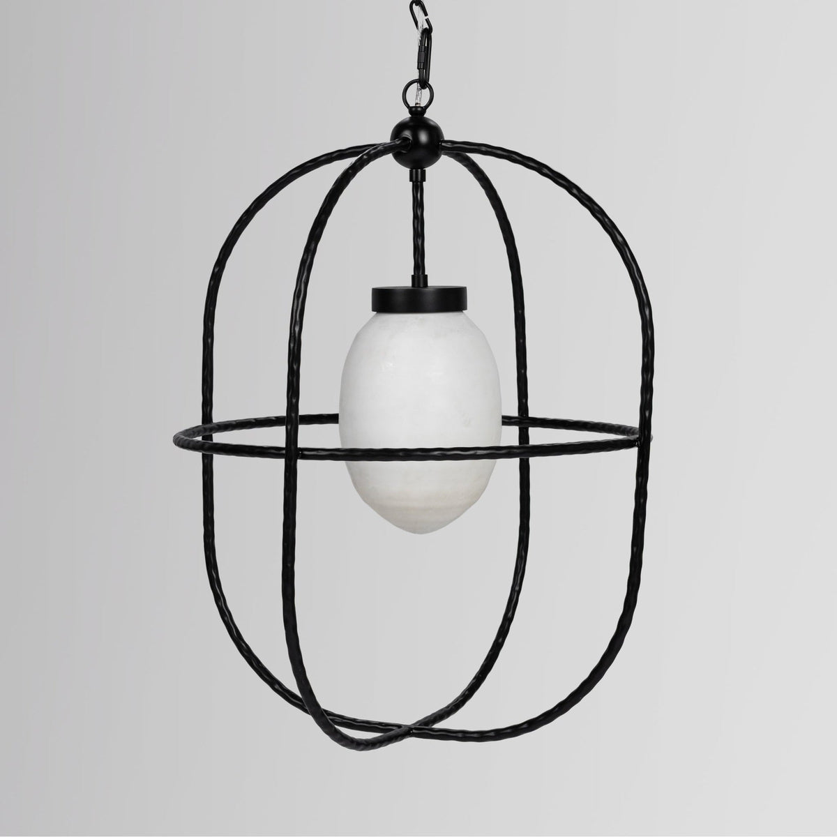 Elara Chandelier - Black / 20" by Classic Home