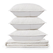 Berkshire Linen Quilt Set King - Cloud by Classic Home