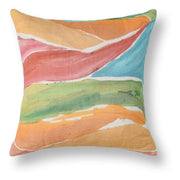 Horizon Ridge Pillow - Multi / 18"x18" by Classic Home