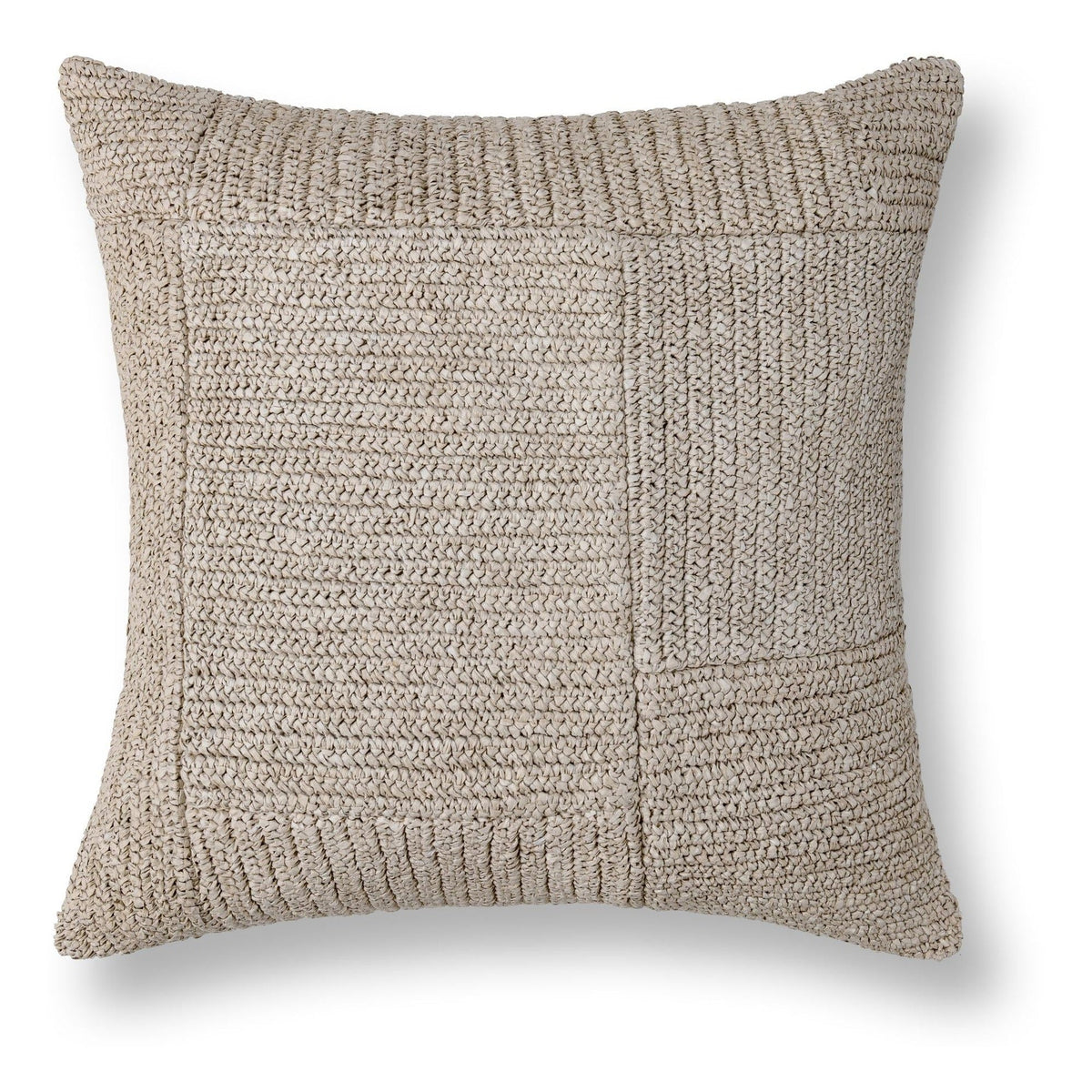SLD Merrit Pillow - Natural / 20"x20" by Classic Home