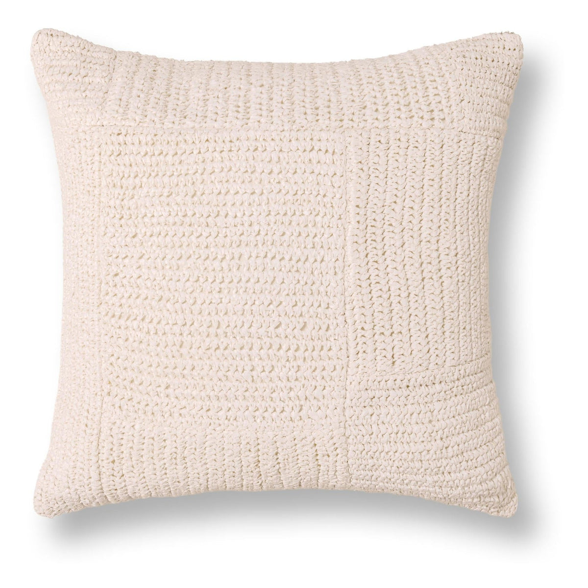 SLD Merrit Pillow - Ivory / 20"x20" by Classic Home