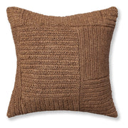 SLD Merritt Pillow - Amber Brown / 22"x22" by Classic Home
