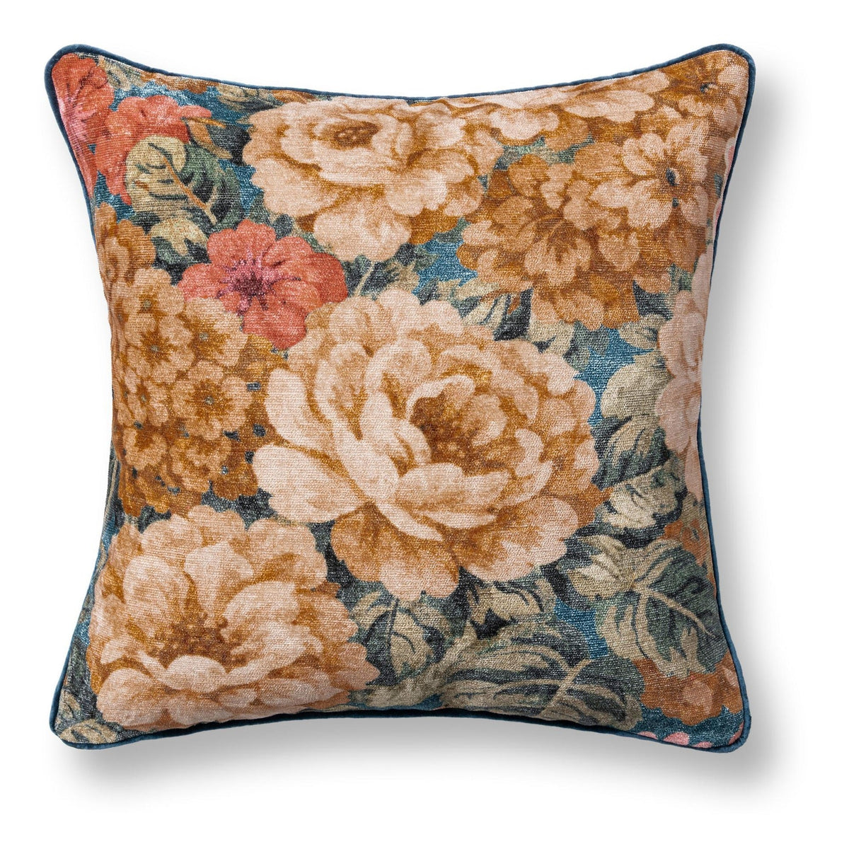 JL Kendall Pillow - Blue Multi / 20"x20" by Classic Home