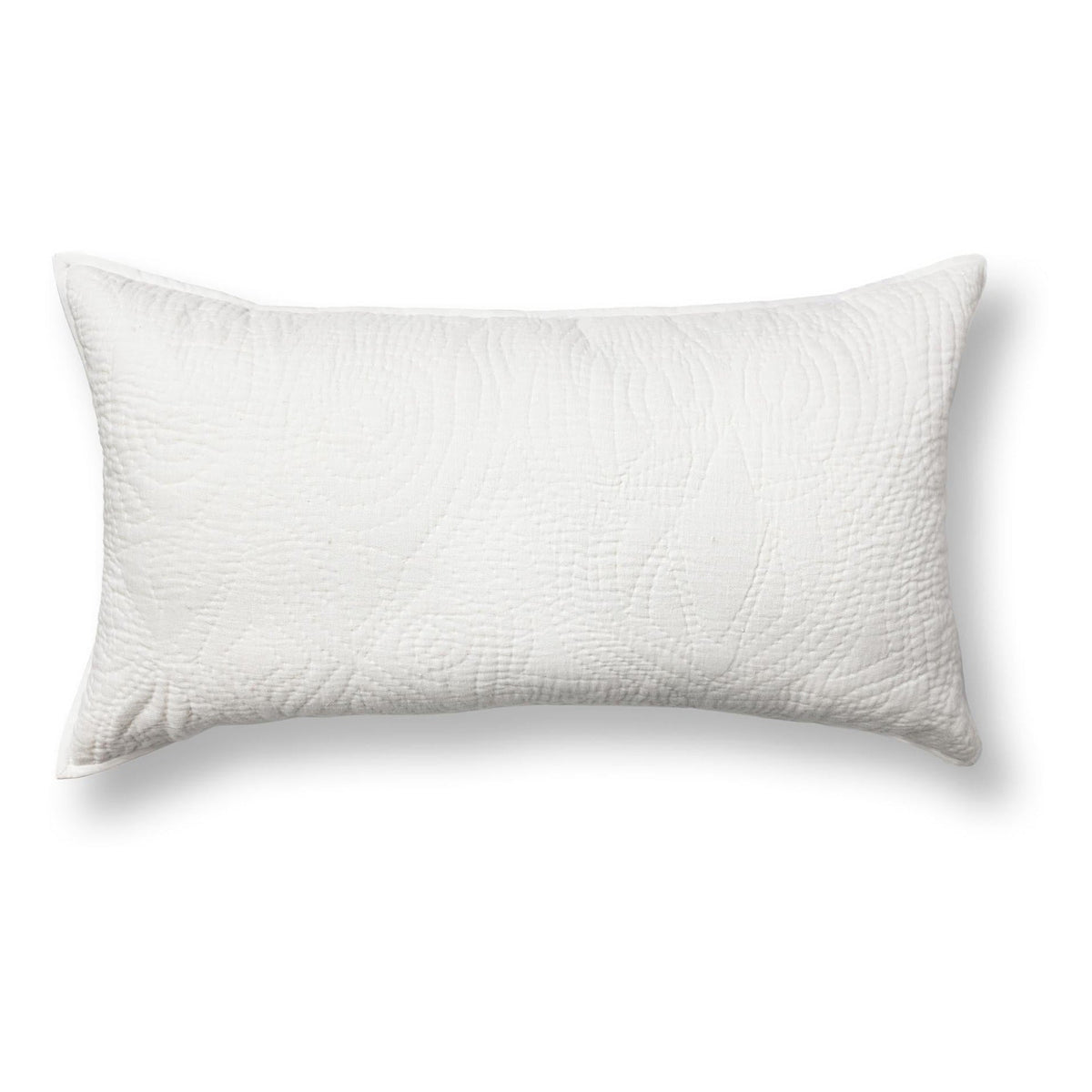 Berkshire Linen Quilt Pillow Sham King - Cloud by Classic Home