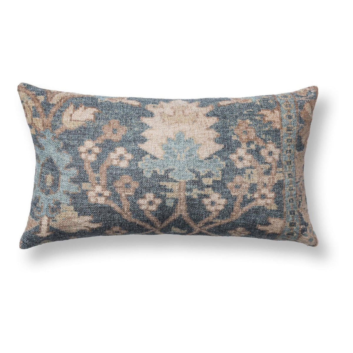 JL Chalet Pillow - Pond Blue / 14"x26" by Classic Home