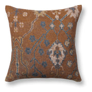 JL Bungalow Pillow - Amber Brown / 22"x22" by Classic Home