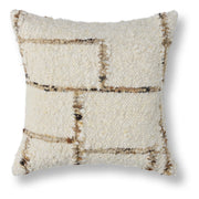 Stonefield Pillow - Natural/Brown / 22"x22" by Classic Home