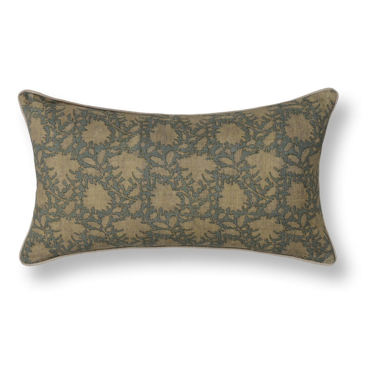 Meadowmere Pillow - Olive Green / 14"x26" by Classic Home