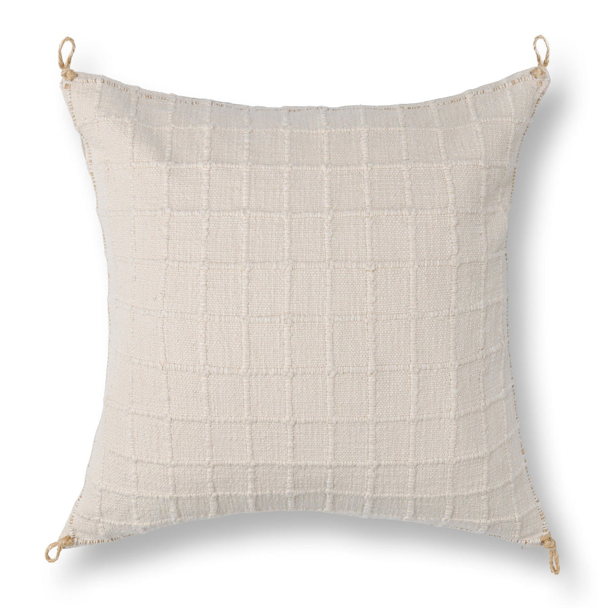 Westmoor Pillow - Ivory / 20"x20" by Classic Home