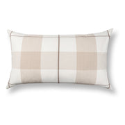 Hanson Duvet Pillow Sham King - Ivory/Toffee Brown by Classic Home