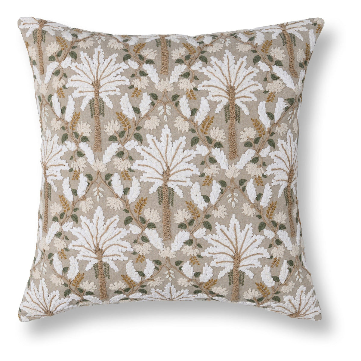 Hawthorn Pillow - Natural/Ivory / 22"x22" by Classic Home