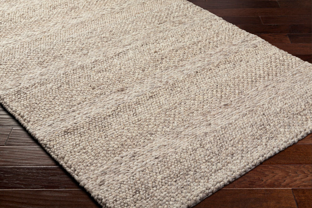 Cloud 19 Beige/Light Brown Handmade Rug - corner